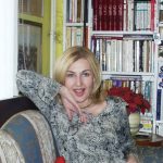 Stanka Gjuric at home in Zagreb